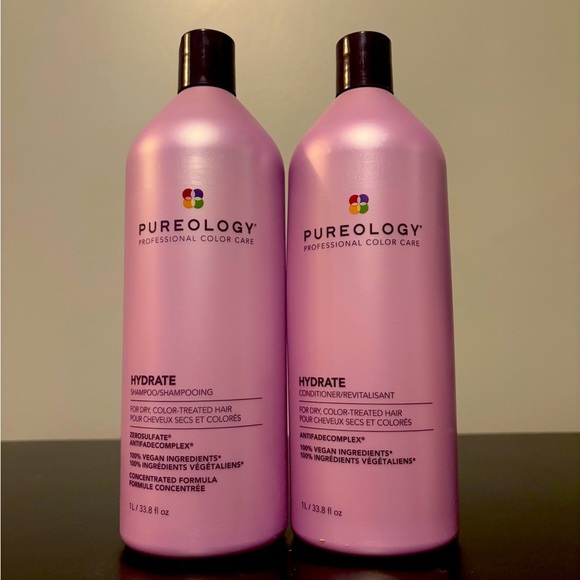 PUREOLOGY Hydrate Shampoo and Conditioner Duo 33.8oz - Picture 1 of 8